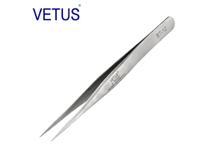 包邮VETUS 高精密镊子钟表手机维修美容燕窝挑毛夹尖头镊子 ST-10