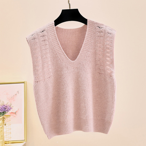 毛线吊带背心女针织外搭秋冬