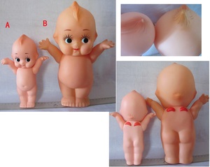 キューピー株式会社 丘比沙拉酱 品牌形象公仔 塑胶 丘比娃娃 /个