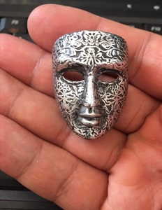 1/6 盘古天国王朝 十字军 巴利安 金属合金面具 手工制作 此物品