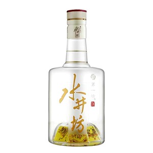 四川水井坊井台装52度500ml单瓶装浓香型白酒高档纯粮酒高度酒