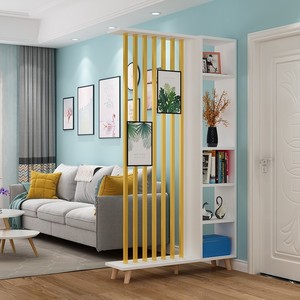 i屏风柜子隔断客l厅地中海风格玄关柜轻奢风超薄高端入户门口装饰
