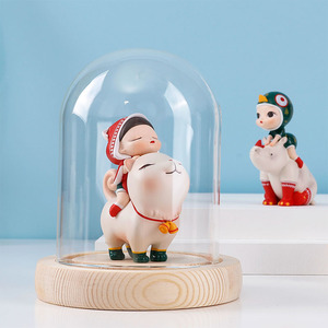 可米生活白夜童话新品2020圣诞lite猫将军车载家居限量版盲盒摆件