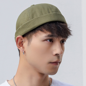 寸头帽子男