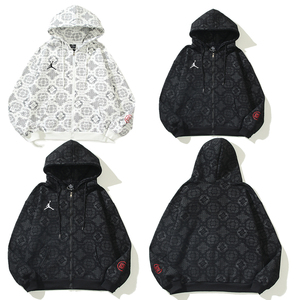 clot联名丝绸中国风龙纹男女陈冠希同款卫衣连帽开衫拉链外套男士