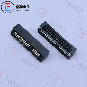 Lotes 52P mini pcie插槽 PCI-E插座 H=4.0/5.2/5.6/6.7/9.0/9.9
