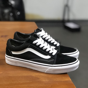 黑白经典款万斯os男鞋女鞋潮鞋 低帮板鞋情侣帆布鞋时尚透气休闲