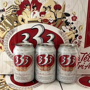 越南bia 333啤酒 24听330ml易拉罐东南亚各种特色风味