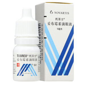 托百士 妥布霉素滴眼液 5ml*1支/盒 适用于外眼及附属器敏感菌株感染
