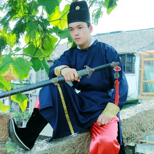 古装明朝侠客男将军古代锦衣卫衣服唐朝汉服风御前带刀侍卫演出服