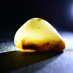 新疆和田玉白玉籽料原石毛料奇石天然玉石保真小籽精品小原籽真皮