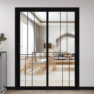 定制铝合金厨房阳台客厅推拉门中空门双层玻璃门隔断钛镁合金移门
