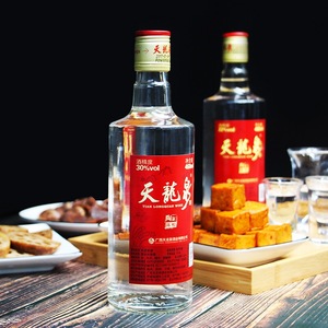 天龙泉酒30度清爽 低度酒粮食酒 白酒整箱 460ml*6瓶