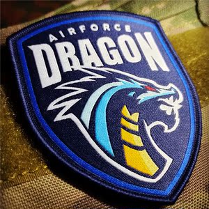 绝版正品初代隐形战斗机歼20飞行员龙章臂章魔术贴