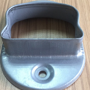 镀锌钢护栏配件连接件钢制横杆立柱耳朵55×4055×30规格厂家直销