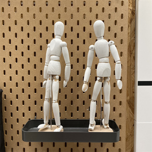 ikea宜家 国内代购 吉特达 小木人 装饰木人 木色木偶 木头人玩具