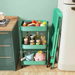 小贝专柜品牌淘宝宜家厨房置物架落地式多层微波炉架烤箱架子多功能