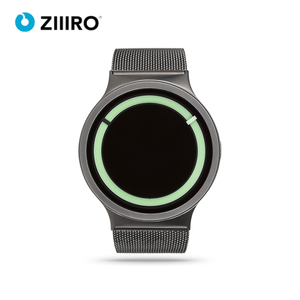 德国ZIIIRO男士手表日食个性潮流小众设计创意炫酷虫洞概念腕表
