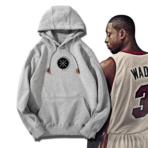 新款韦德闪电侠wade外套透气篮球运动健身保暖热火连帽衫套头卫衣