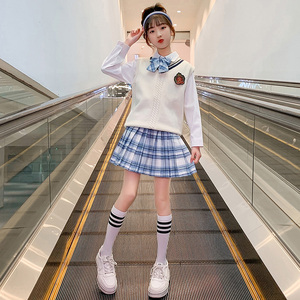 jk制服儿童秋冬裙正版套装女童春季水手服小学生学院风校服开学服