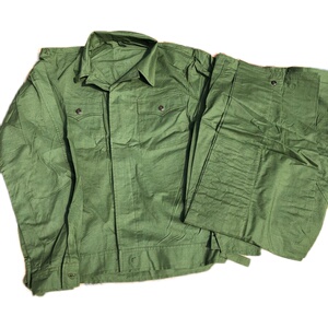 喜宝童车淘宝夏季薄款男士军绿色工作训服迷彩服修身套装男军装正品