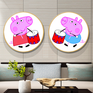 00zhoufangqin86淘宝点钻贴钻十字绣钻石绣小件2020新款小猪佩奇佩