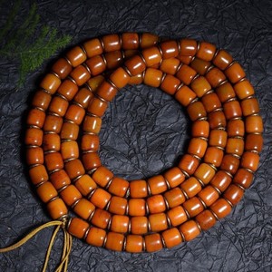 鹰骨手串西藏鹰骨108佛珠串把玩文玩礼品鹰腿骨手链项链高端收藏a