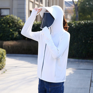 防晒衣连帽遮阳长款