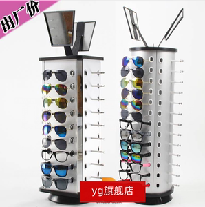 亏本义乌柜台道具式眼镜展示架可旋转圆台式架精品太阳镜眼镜货架