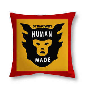 human made头像潮牌个性车用双面抱枕车枕家居房间店铺沙发枕腰枕