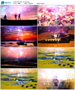 《和你一样》李宇春歌曲配乐成品唯美年会晚会led舞台背景视频