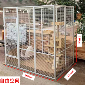 超大自由空间豪华猫别墅繁殖笼子猫咪狗鸽子繁育笼可拼接宠物围栏