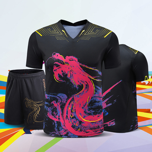 中国龙之队2021东京运动服装乒乓球服队服陈梦马龙国家队比赛球衣