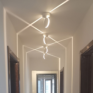 led窗台射灯酒店ktv走廊过道灯网红爆款壁灯通道玄关聚光线条灯