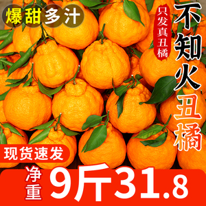 四川不知火丑橘10斤新鲜水果应当季耙耙粑粑桔子丑柑橘子整箱包邮