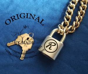 特价正品英国邮回 sid锁项链 朋克r锁 南京锁 nana punk 莲