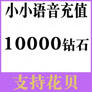 小小语音钻石充值10000个钻石 小小语音钻1万个充值 速充到帐