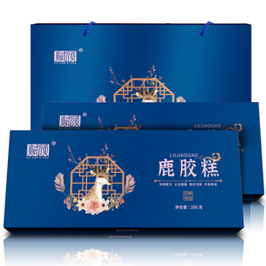 谢文魁520淘宝同仁堂鹿胶阿胶糕正品山东东阿ejiao固元膏即食滋补