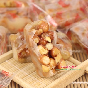 潮汕特产 独立包装花生南糖 花生糖 揭西客家河婆特产南糖 500克