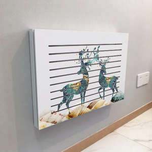 多媒体集线箱装饰画电表箱遮挡箱北欧风格弱电箱超薄配电箱盖板画