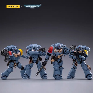 joytoy暗源1:18战锤40k 太空野狼战斗部队 猎手小队 可动兵人模型