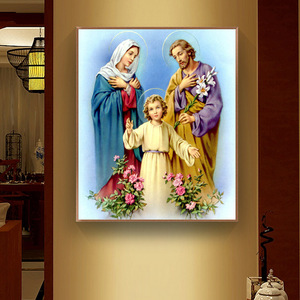 天主教圣家三口壁纸图片