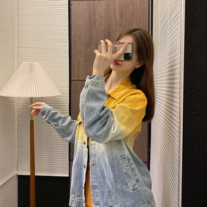 ins女装牛仔套装