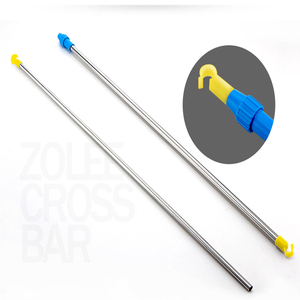 2019新款伸缩型不锈钢小吊扇横杆床上宫廷蚊帐吊杆微风吊扇支架