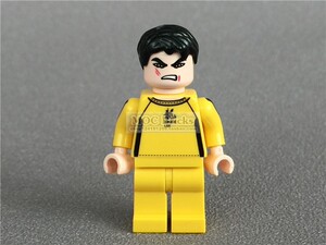 李小龙人仔兼容乐高职业人仔小人玩具消防员快递员小哥齐天大圣