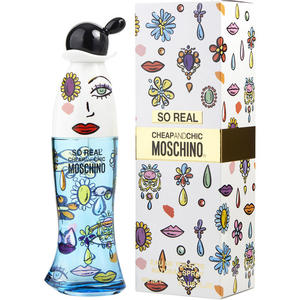 美国购moschino莫斯奇诺挚我花漾俏皮少女轻蓝天白云问情同名香水