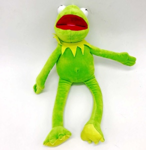 青蛙公仔科密特青蛙kermit 科米蛙玩偶娃娃动漫玩具毛绒40厘米