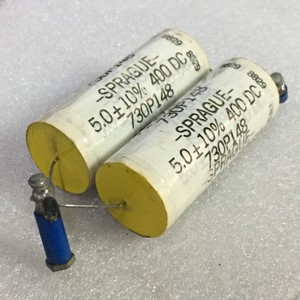 拆机 美国思碧 SPRAGUE 730P系 5UF 400V 发烧耦合分频薄膜电容