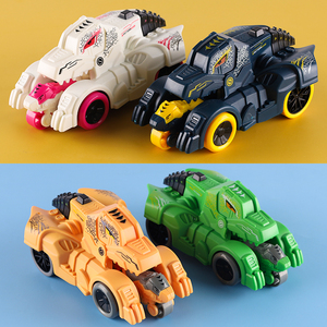 儿童恐龙战车惯性滑行弹射车仿真造型男孩女孩亲子互动益智玩具