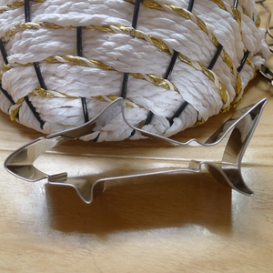 海洋动物 鲨鱼形状 shark 不锈钢翻糖饼干模 曲奇模 不锈钢模具烘焙